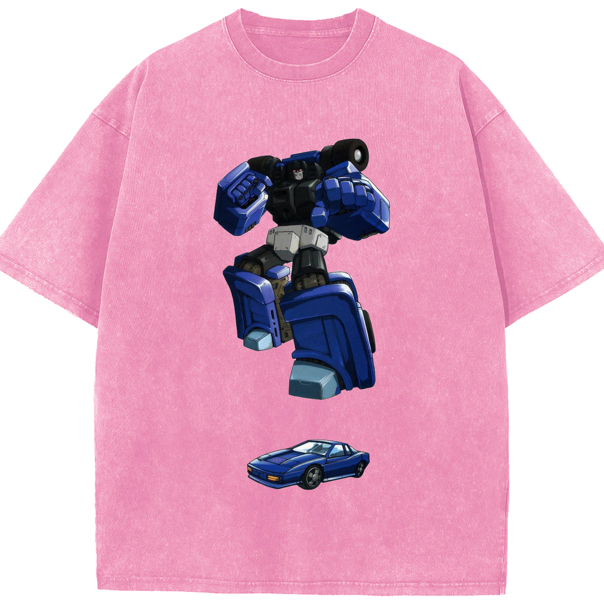 （画像用）  綿100% ヴィンテージ風 半袖Tシャツ（フロントプリント）